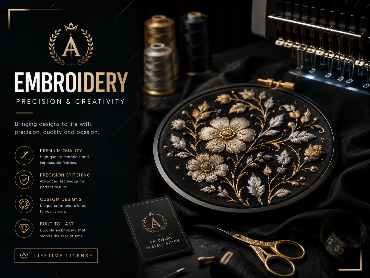 Embroidery & Digitizing