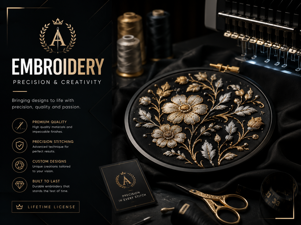 Embroidery & Digitizing