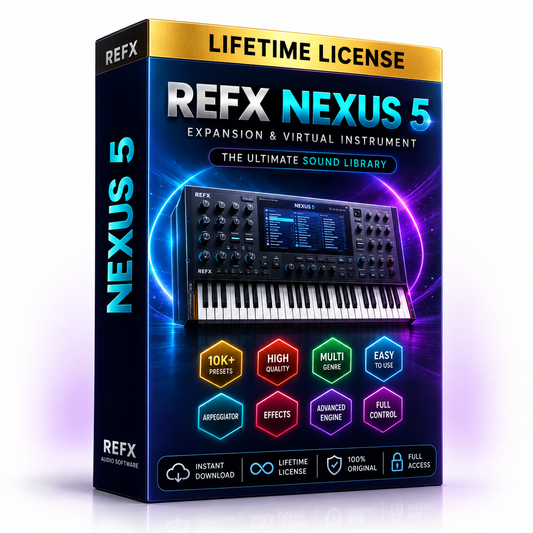 reFX Nexus 5 + Factory Content Lifetime License (Instant Download)