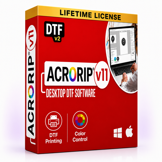 Acrorip v11.2 DTF DTG UV RIP Software | Lifetime Access - Instant Download