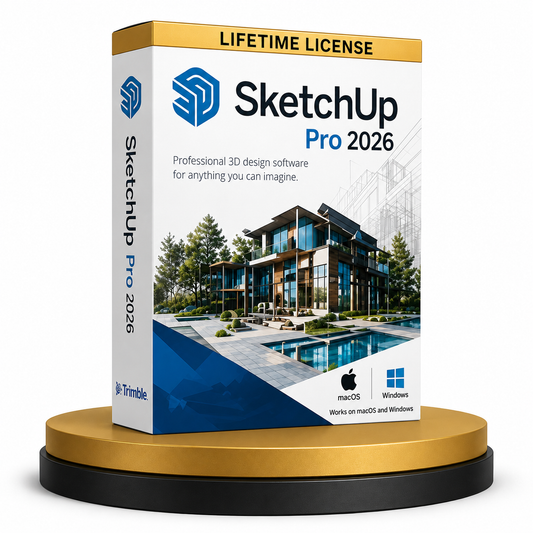 SketchUp Pro 2026 Full Version Lifetime (Instant Download) MacOS and Windows