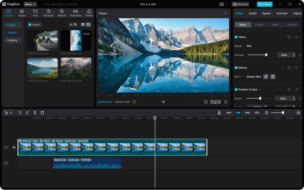 CapCut Pro Desktop Lifetime License | Instant Download | Video Editing Software for PC
